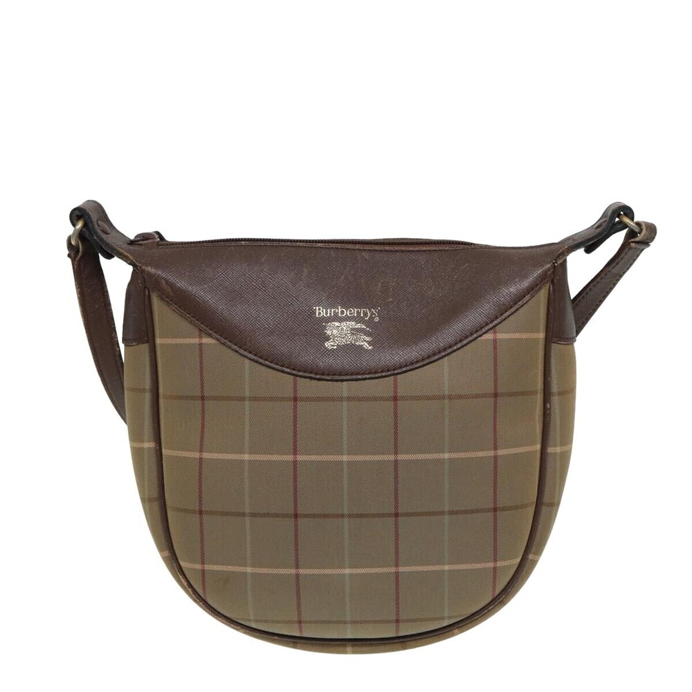 Burberry Nova check Canvas and Leather